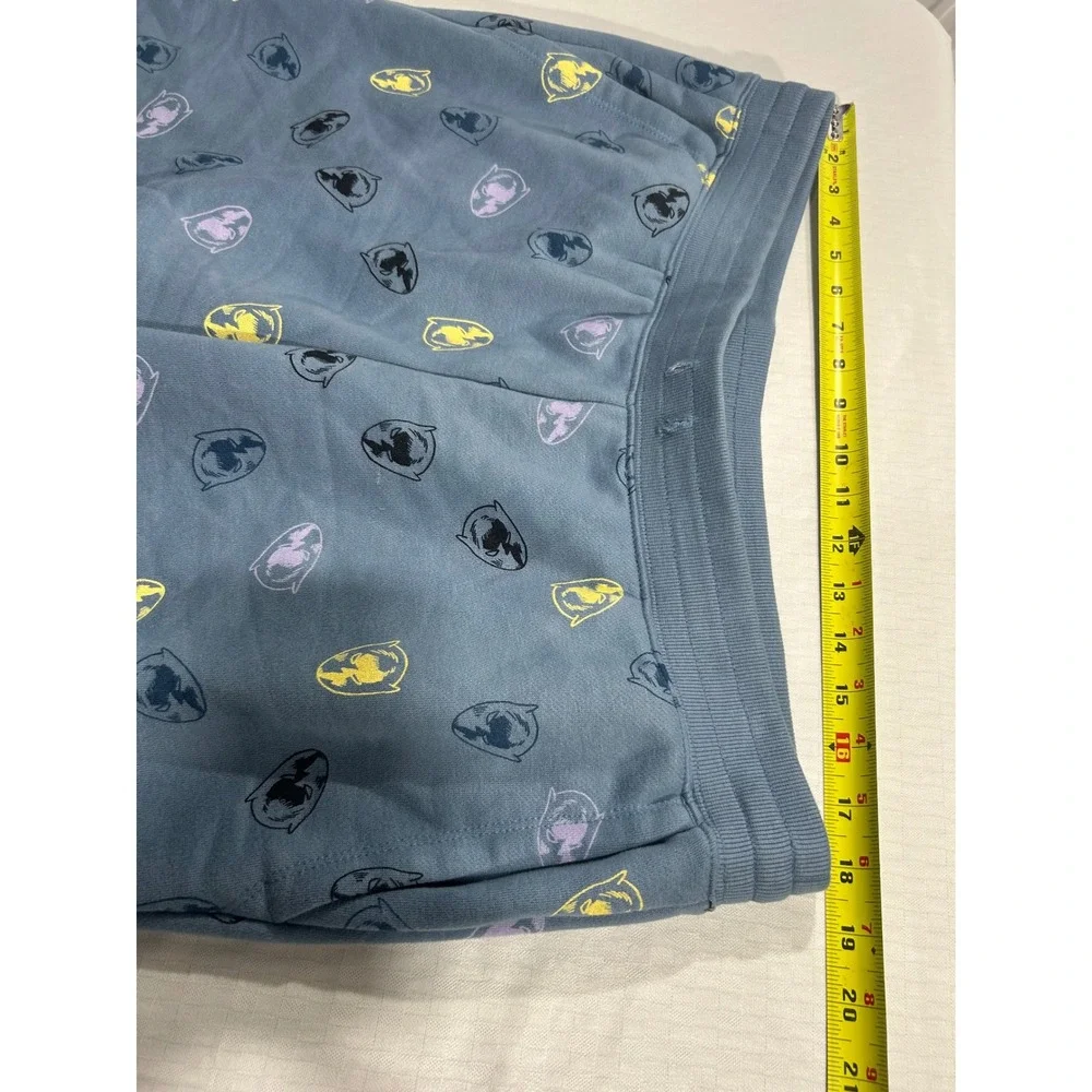 Marvel Black Panther Jogger‎ Sweatpants Blue Gray All Over Print Mens XL